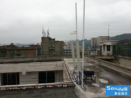  青岛某看守所大功率手机信号屏蔽器（白噪声）案例
